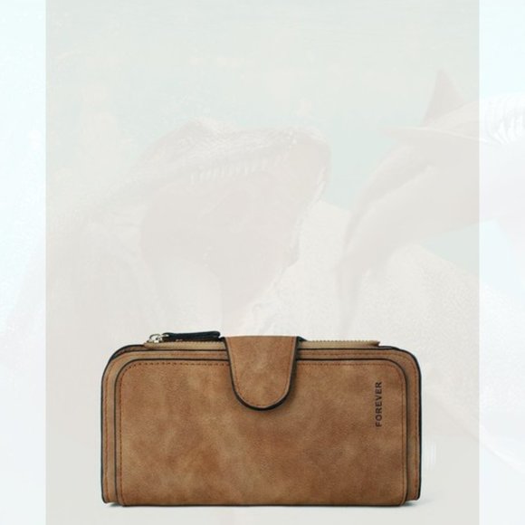 New Graphic Zipper Long Wallet 223